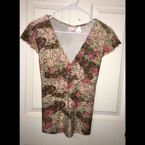 Flower print Blouse